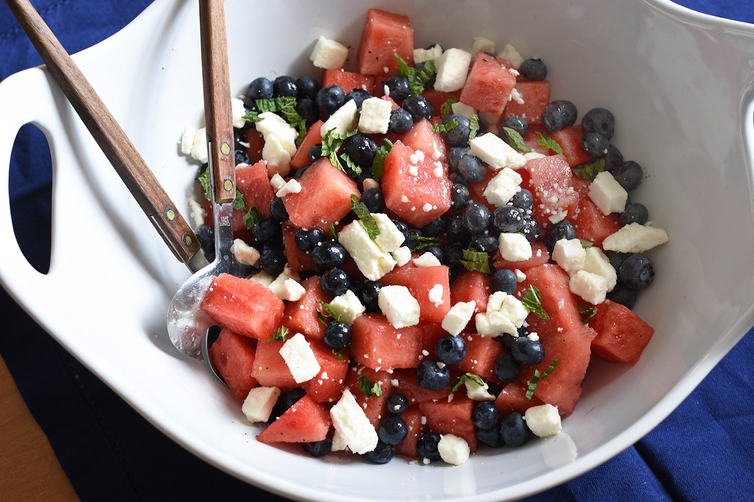 Patriotic Perfection: Simple Red White and Blue Salads for Any Occasion
